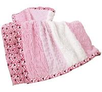 Kids Line Luxury Sherpa Blanket (Pink)