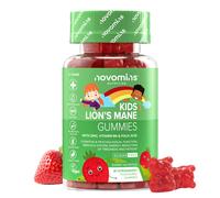 Kids Lions Mane Gummies - 30 Sugar Free Gummies - Mushroom Complex with Zinc, Vitamin B6, Folic Acid - Sugar-Free - Lions Mane Supplement for Men