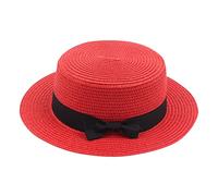 Kids Little Girls Straw Sun Hat Summer Beach Cap Foldable Visor Floppy Infant Hats Wide Brim with Bowknot Cap Lampshade Hat Floppy Sun Hats Blue Men's Hats & Caps Womans Cat Straw Hat