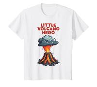 Kids Little Volcano Hero Lava Eruption T-Shirt
