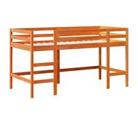 Kids' Loft Bed with Ladder Children Bedroom Bunk Bed Solid Wood Pine vidaXL