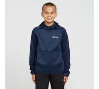 Kids' Logo Hoody, Blue 3-4Y