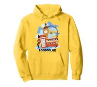 Kids London England UK Souvenir Kings Guards Boy Girls Pullover Hoodie