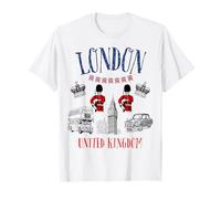 Kids London Great Britain British Souvenir Bus Cab Girl Boys T-Shirt