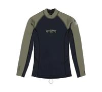 Kids' long-sleeve surf t-shirt Billabong 1 Absolute Natural Vert 8 years