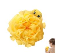 Kids Loofah | Animal Mesh Body Wash Ball - Cartoon Bath Sponge - for Skin Care Back Daily Cleaning Personal Hygiene Bathroom Play