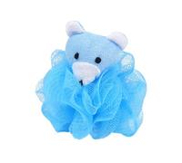 Kids Loofah Ball - 10x15cm Soft PE, Pink Shape, Cartoon Body Scrubber, Gentle Shower, Rich Foam | Cute Animal Scrubber for Children Bath Time Hotel, Shower Home Body