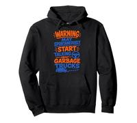 Kids Love Garbage Trucks Boy Trash Day Pullover Hoodie