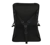 Kids Luggage Seat - Kids Travel Suitcase Seat | Adjustable Foldable Luggage Seat | Carry Luggage Seat | Lightweight Suitcase Seat with Safety Belt | Black Luggage Seat for Travel, Vacation