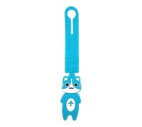 Kids Luggage Tag, Boys Luggages Tag, Identifier Strap, Signable Back Cat Design Marker for Travel, Hiking, Gym, Cruise, Business, Flight, Beach, School, Sports, Camping, 9.65 X 1.61 Inches