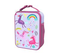 Kids Lunch Bag, Insulated, Unicorns, Medium