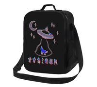 Kids Lunch Bag SSSniperWolf Wolfpack UFO Insulated Tote Box for Girls Boys Back to School