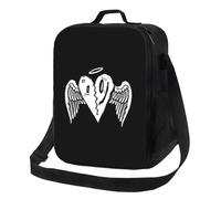 Kids Lunch Bag Xxxtentacion Broken Heart Rip Halo Tatoos 17 X Insulated Tote Box for Girls Boys Back to School