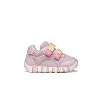 Kids Lupidoo Touch 'n' Close Trainers pink/yellow