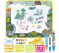 Kids Magic Water Drawing Mat (100x75cm) - Large No-Mess Water Doodle Pad, Safe Educational Writing Carpet Toy for Toddlers
