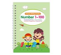 Kids Magical Grooved Handwriting Book Letter/Number/Art Drawing/Addition and Subtraction for Preschooler Toddler English Language Learning Copybook