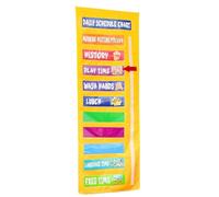 Kids Magnetic Calendar - Early Years Learning - Weather, Date, Month, Day, Season Educational Chart for Children - Kidds Wall Board Classroom Schedule Pocket Charrt - Daycare Teacher Toddler