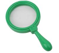 Kids Magnifying Glass, Plastic Handheld Jumbo Magnifiers with Stand, Exploration Play Magnifier for Children