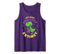 Kids Make Epilepsy Extinct Awareness Dinosaur Epileptic Tank Top