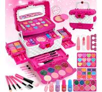 Kids Makeup Kit for Girls Toys, Teensymic Makeup Toys for Girls Washable Makeup Princess Make Up Toy for Girl Age 3-12 Birthday
