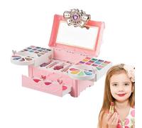 Kids Makeup | Pretend Play Cosmetic Game with Storage Case | Girl Makeup Cosmetics - for Stocking Stuffer Christmas Birthday Beauty Play Home Beginner