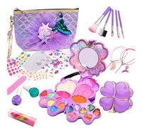 Kids Makeup Set Kids Makeup Set | 26X Set Play Real Makeup Toys for Girls - Creative Washable Makeup Set Toy, Funny Child Washable Makeup Girl Toy