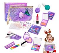 Kids Makeup Set - Washable Makeup Game - Play Cosmetic Game Set,for Vanity Preschool Kindergarten Nursery Party Home Birthday Festival