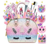 Kids Makeup Sets for Girls - Girls Make Up Set 5-7, Unicorn Makeup for Kids, Childrens Play Make Up, Non Toxic Presents Toys for Little Girl, Toddler Age 3456789 10 Year Old Princess Birthday Gifts