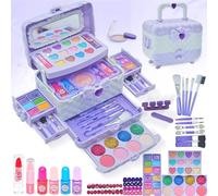 Kids Makeup Sets for Girls - Safe and Washable Kids Make Up, Real Make Up Set for Girls, Birthday for 4 5 6 7 8 9 Year Old