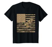 Kids Mallard Duck Camouflage Youth Boys Toddler Teens Old Camo T-Shirt