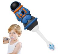 Kids Manual Toothbrush - Portable Bristled Adult Toothbrush | Children Manual Toothbrushs | Cartoon Astronaut Shape Cleaning Toothbrushes for Home, School, Camp, Travel