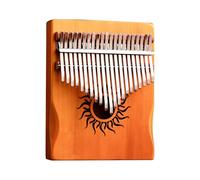 Kids Maple Wood 17-Key Kalimba Thumb Piano - Musical Instruments for School, Family Gathering, Home, and Outdoor Travel