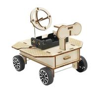 Kids Mars Rover Kit,Assemble Mars Rover Mold Toy | Rotatable Radar Mechanical Model Toy for Classrooms, Living Room, Bedroom, Children's Room, Kindergarten