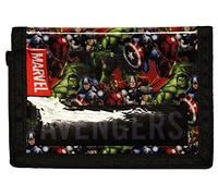 Kids Marvel Avenger Wallet Gift Set for Kids/Slim Character Wallet with Zippered Pocket Trifold