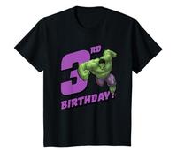 Kids Marvel Hulk 3rd Birthday T-Shirt