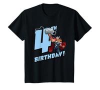 Kids Marvel Thor 4th Birthday T-Shirt