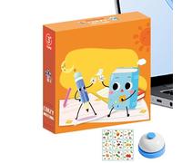 Kids Matching Cards, Interactive Board Game, Children Memory Pair Puzzle, Visual Discrimination Performance System, Social Skills Training Category, Portable Activity Set for Road Trip Holiday