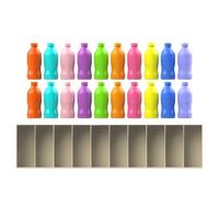 Kids Matching Game - Compact ABS Bottles, Color Sorting Toy, Visual Coordination, Interactive Educational Play, Cognitive Skill Development | Fun Activities For Classroom Party Picnic Beach Backyard F
