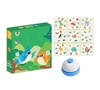 Kids Matching Game - Early Learning Toy, Children's Tabletop Game with Fun Memory Skill Development Activity, Ideal for Boys Girls Home Family Night Holiday Gatherings Party Travel Picnic Play