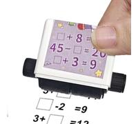 Kids Math Roller - Addition Subtraction Practice Tool,Early Education Math Roller | for Elementary School Home Schooling Classroom Teachers Parents Students Pupils Boys Girls Kids
