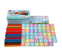Kids Math Toys, Educational Wooden Games, Number Sticks Arithmetic Teaching Tools, for Children Preschool Kindergarten Home School Education Play