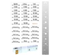 Kids Measuring Children Mirrors Ruler - Gropping Measurement That, Kids Growth Chart | Flexible And Waterproof Child Growth Chart For Kids For Kids