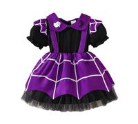 Kids Medieval Gothic Dresses Teens Halloween Party pooky Costume Costumes for Girls Pirate Theme Little Devil Fancy Dress Princess Black Ombre Witch