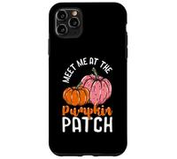 Kids Meet me at the Pumpkin Patch Toddler Girls Fall Case for iPhone 11 Pro Max