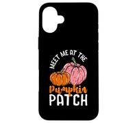 Kids Meet me at the Pumpkin Patch Toddler Girls Fall Case for iPhone 16 Plus
