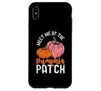 Kids Meet me at the Pumpkin Patch Toddler Girls Fall Case for iPhone XS Max