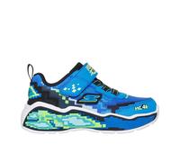 Skechers Kids Trainers Mega Scene 402162N - Black/Blue/Lime, Plain Man-made - Size 24