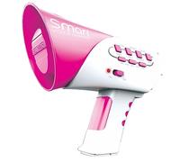 Kids Megaphone Toy Voice Changer with 3 Modes Educational Role Play Party Prank Game for Children Boys Girls No Batteries Needed (Red, One Size)