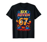 Kids Meme 6 7 Six Seven Comic Trend Meme T-Shirt