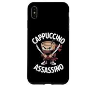 Kids Meme Italian Brainrot Cappuccino Assassino Funny Coffee Case for iPhone XS Max